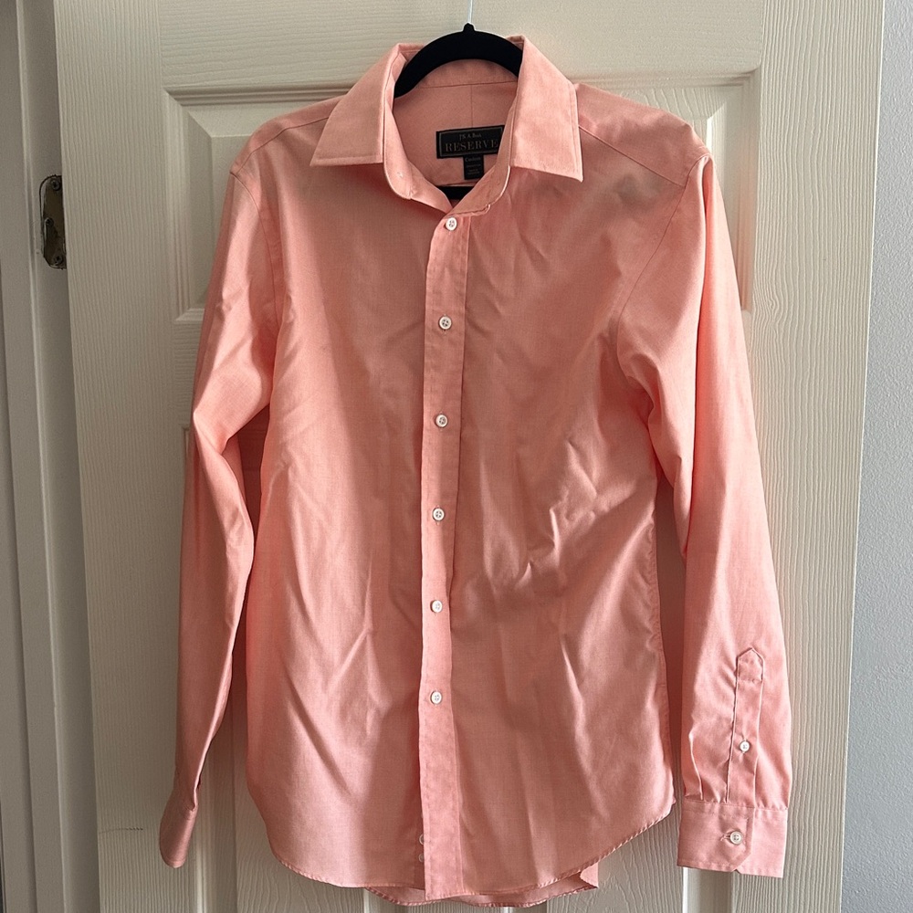 Jos. A. Bank Peach Dress Shirt